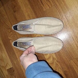 Bobs - Tan Flat Comfortable Slip-On Loafers